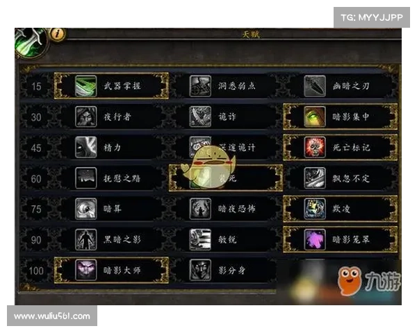 魔兽世界敏锐盗贼加点攻略